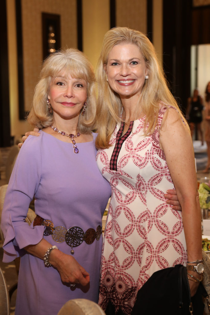 Susan Boggio, Amy Pierce at the Children's Assessment Center Spirit of Spring luncheon.