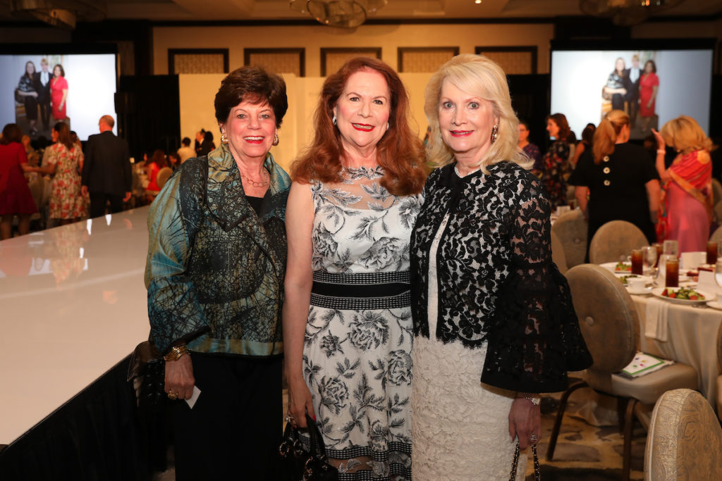Andy Delery, Barbara Van Postman, Kathi Rovere at the Children's Assessment Center Spirit of Spring luncheon.
