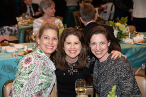 Christine Robertson Morenz, Lisa Helfman, Cullen Geiselman at the Jung Center spring dinner. (Photo by Alexander's Fine Portrait Design, Alexandersportraits.com)