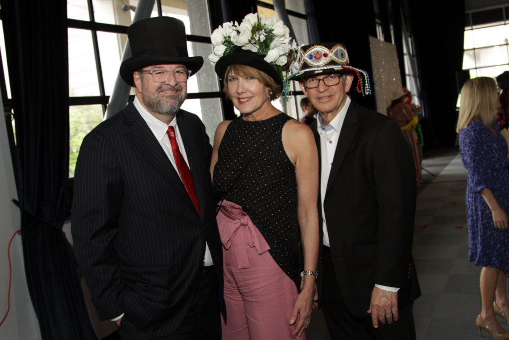 Bob & Ellen Sanborn, Buddy Steves at the Children at Risk and Attack Poverty Big Brunch at the Ballroom at Bayou Place. (Photo by Daniel Ortiz)