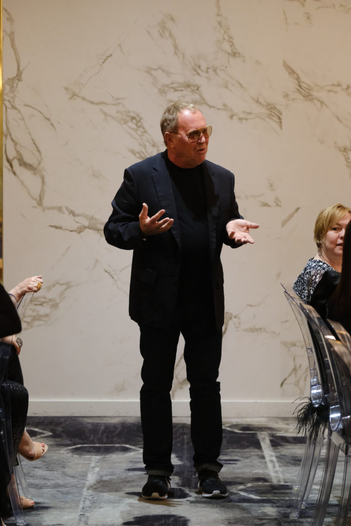 Michael Kors has a special appreciation of Texas women's self-assurance in fashion. (Photo by Daniel Ortiz)