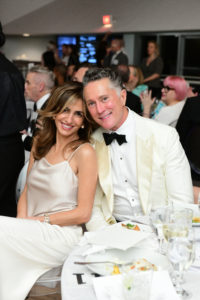 Sima Ladjevardian, Greg Fourticq at the 2019 CAMH Gala and Art Auction (Photo by Daniel Ortiz)