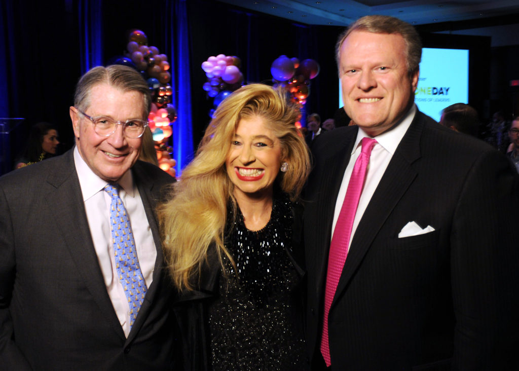 Ben Guill, Sofia Adrogué & Sten Gustafson at the Teach for America 2019 Benefit Dinner. (Dave Rossman Photo)