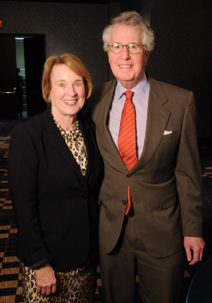 Linda and George Kelly at the Teach for America 2019 Benefit Dinner.  (Dave Rossman Photo)