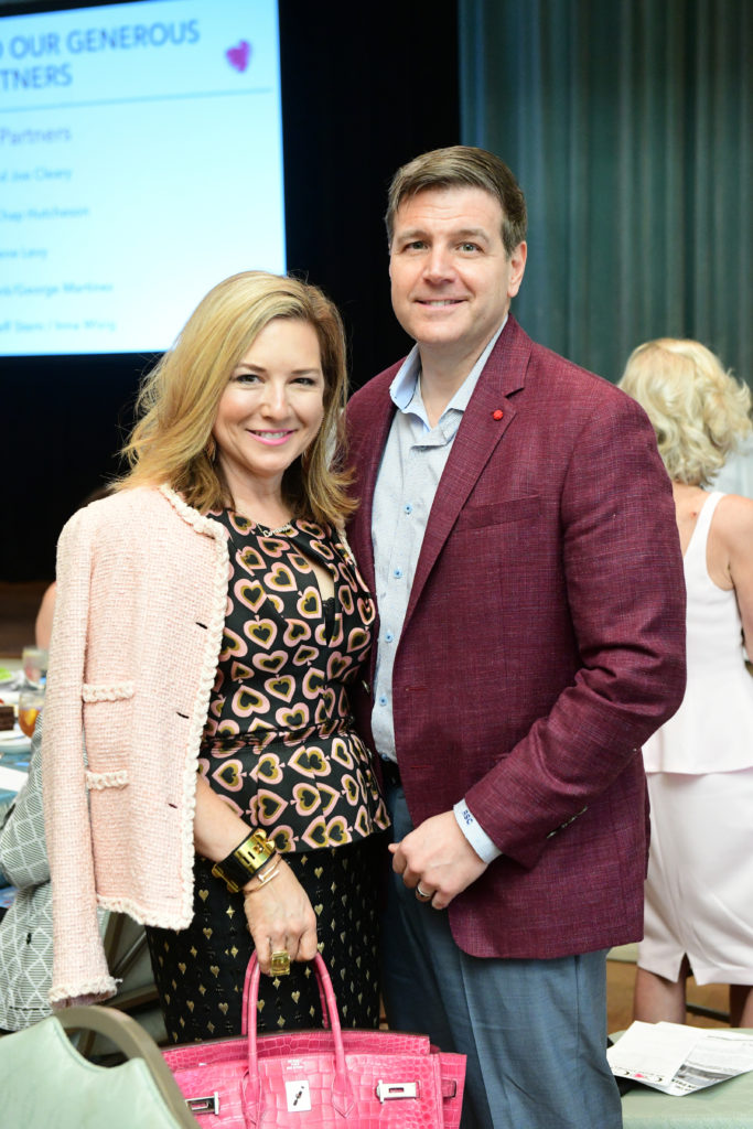 Donae & Rob Chramosta at the Cherish Our Children International luncheon. (Photo by Daniel Ortiz)