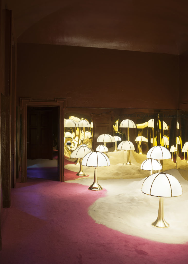 Dimore Gallery's Visioni exhibition of Gabriella Crespi Special Edition collection.