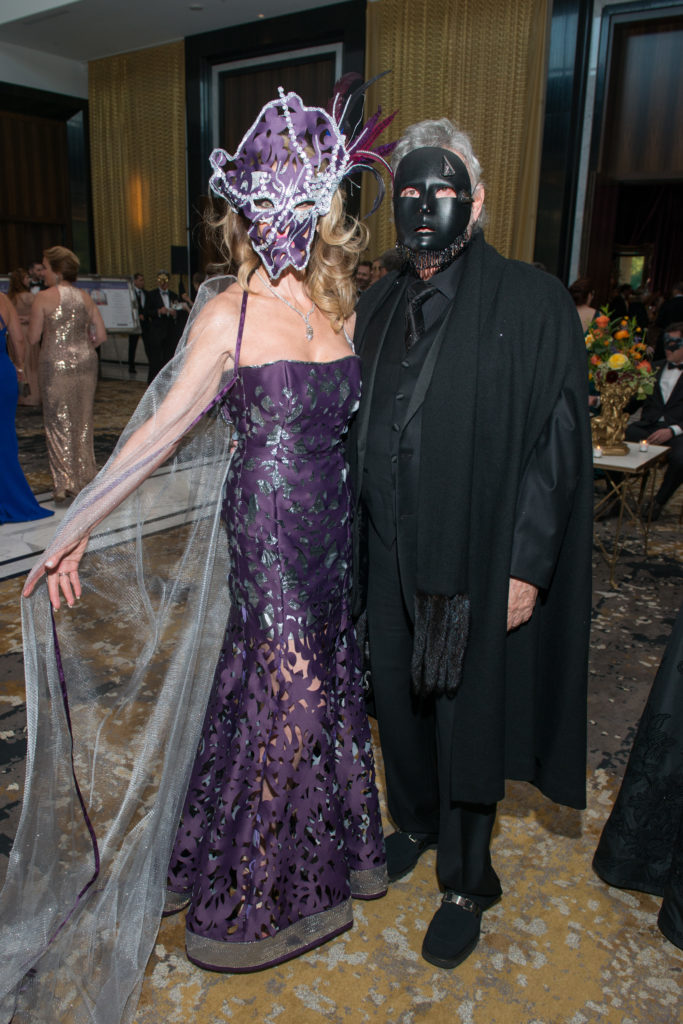 Susana Brener de Stern & Dr. Juan Stern at the Alley Theatre Ball. (Photo by Jacob Power)