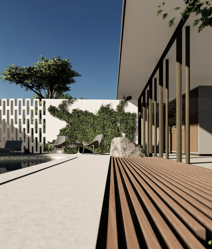 Cliff Welch-designed house on the White Rock Home Tour. Photo by Angela Flournoy