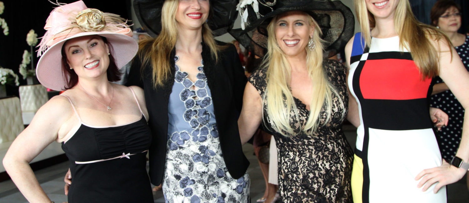 3. Chair Joy Winkler Chapman, Yelena Grinina, Chair Tracy Faulkner, and Rachel Fischer (Photo by Daniel Ortiz)