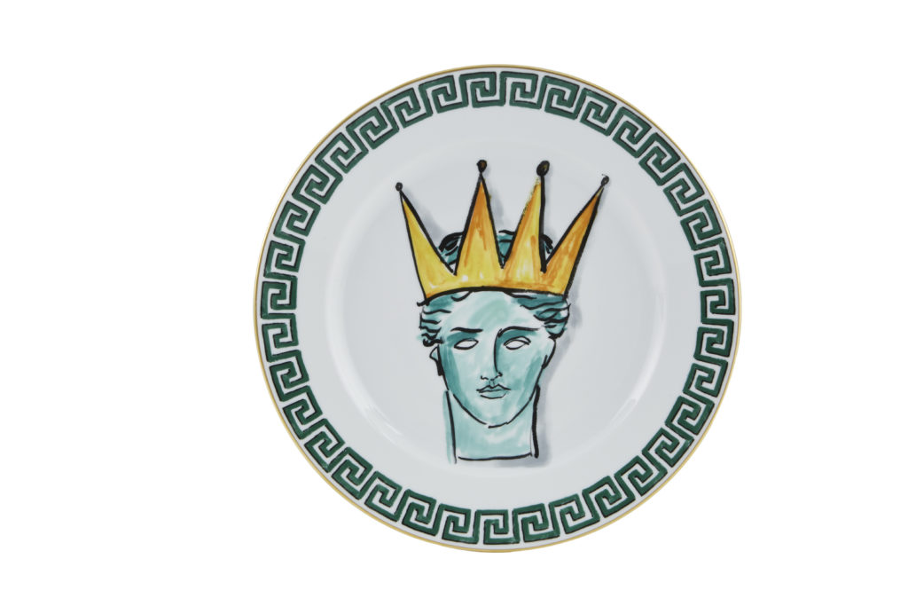 A piece from Edward Luke Halls Il Viaggio di Nettuno, created for Manifattura Richard Ginori.