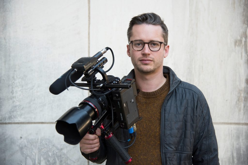Dallas filmmaker, Michael Rowley, will debut his first feature documentary at the Dallas International Film Festival. Photo by Michael Clouser