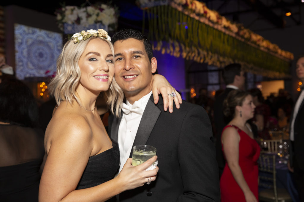 Abby and Chris Venegas at the Houston Grand Opera Ball. (Photo by Jenny Antill)