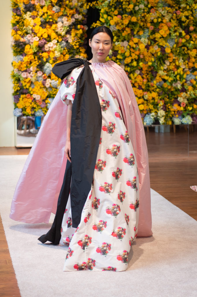 Adam Lippes' fall collection at the Bayou Bend luncheon and fashion show, hosted by Simon. (Photo by Wilson Parish)