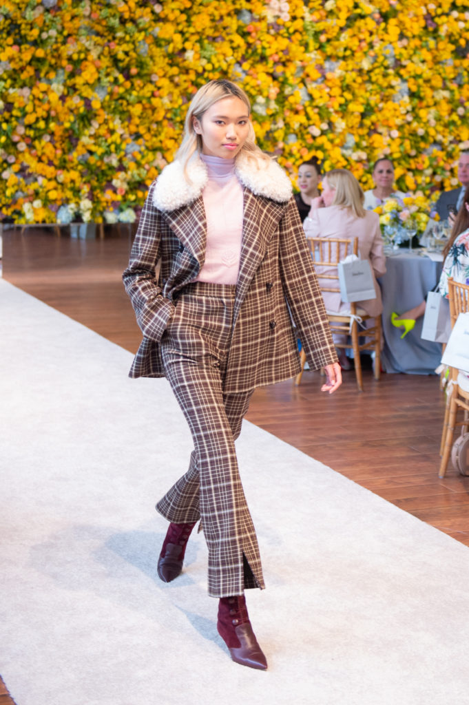 Adam Lippes' fall collection at the Bayou Bend luncheon and fashion show, hosted by Simon. (Photo by Wilson Parish)