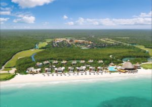 Mayakoba Aereal view