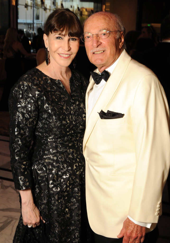 Shelby Hodge & Shafik Rifaat at the 2019 Alley Theatre Ball – La Grande Mascarade: Au Palais Royal. (Photo by Dave Rossman)