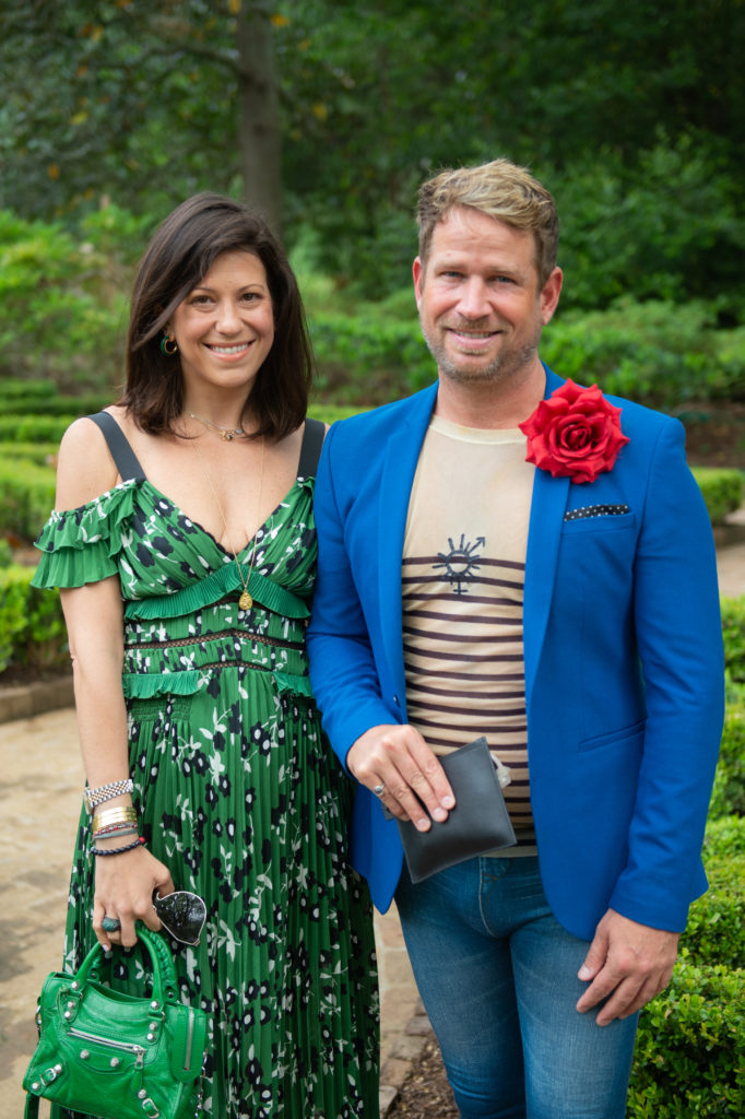 Ally Shell, Jeff Shell at the Bayou Bend Fashion Show & Luncheon  (Photo by Wilson Parish)