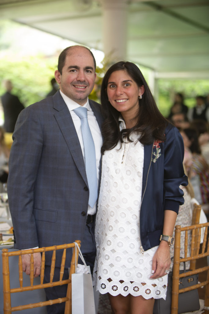 Andrew & Mona Sarofim at the Bayou Bend Fashion Show & Luncheon  (Photo by Jenny Antill Clifton)