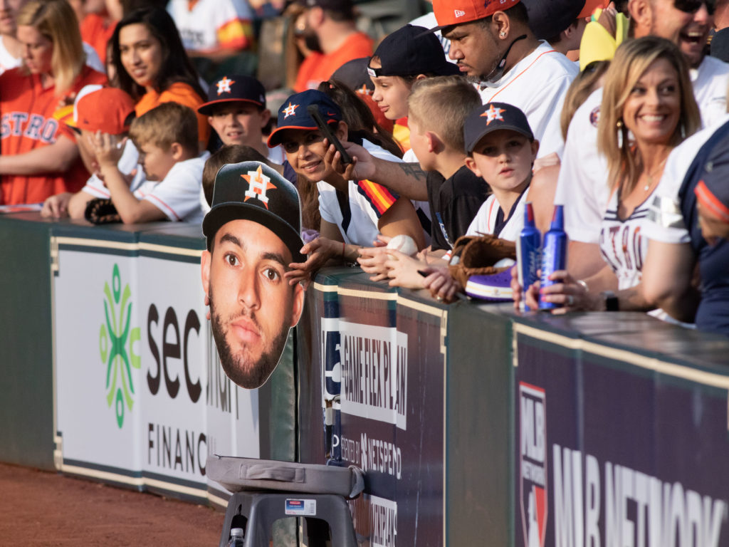 Houston Astros fans are back to packing Minute Maid Park. (Photo by F. Carter Smith)