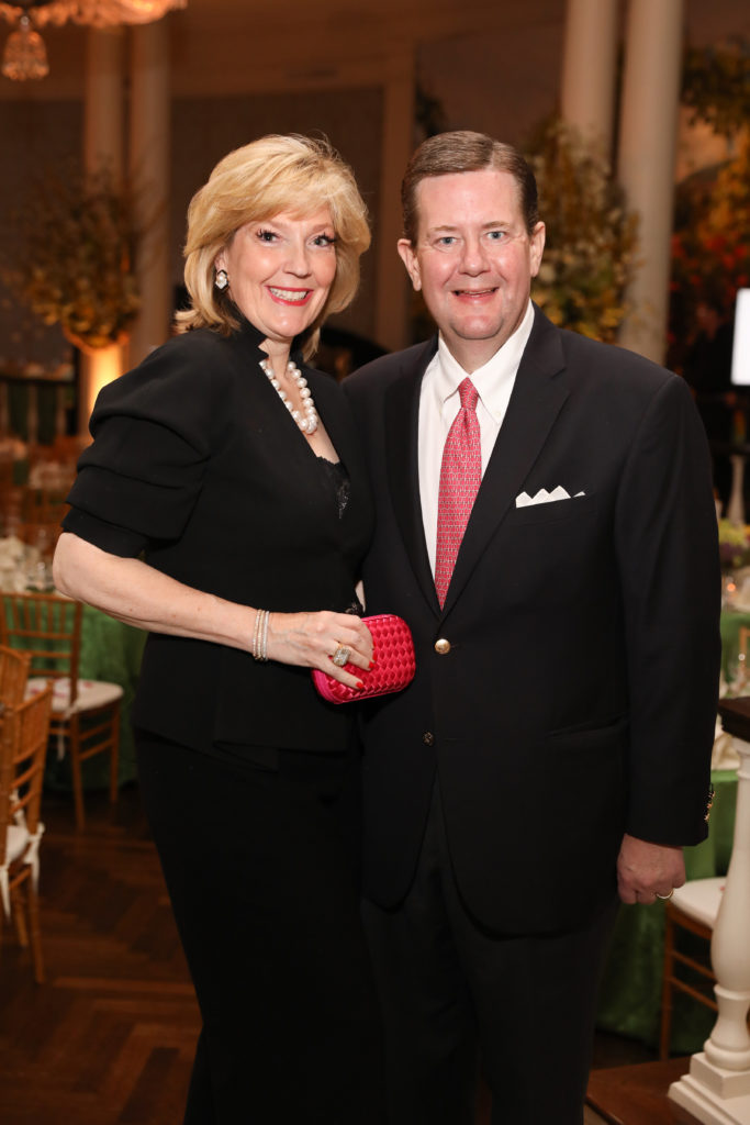 Kathryn & Jeff Smith at the Brookwood Community gala at Houston Country Club. (Photo by Priscilla Dickson)