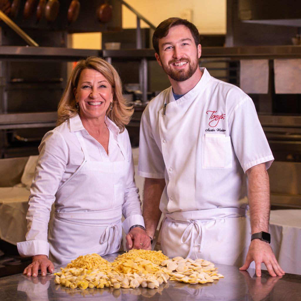 Tony's chef de cuisine Austin Waiter