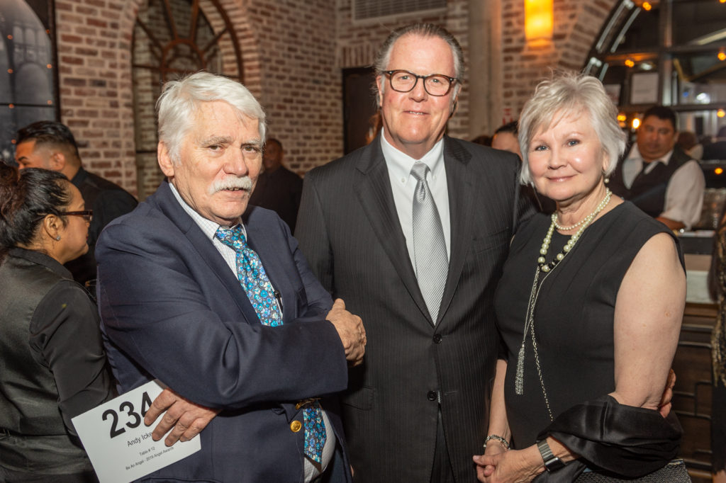 Andy Icken, John & Pam Breeding at the Be an Angel gala.  (Photo by Fulton Davenport, PWL Studio)