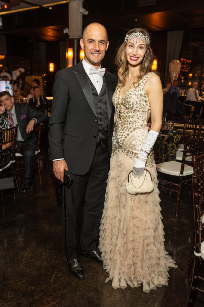 Dr. Jorge & April Salazar at the Be an Angel gala.  (Photo by Fulton Davenport, PWL Studio)