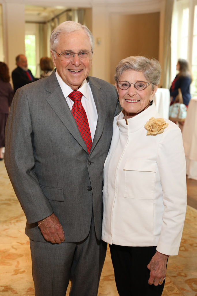 Barry & Barbara Lewis at the PARTNERS luncheon benefiting the Cizik School of Nursing at UTHealth. (Photo by Priscilla Dickson)