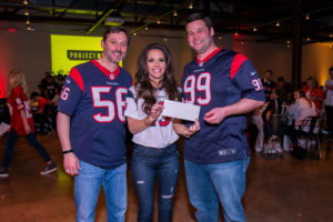 Brad & Joanna Marks, Bryan Glass at the Project 88 Gala at Ecclesia. (Photo by CatchlightGroup.com)