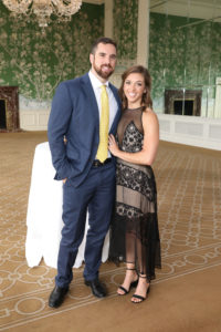 Bryan & Kierstin Collins at the Broach Foundation dinner. (Photo by Priscilla Dickson)