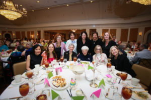 Power ladies for Clint Willour hosted by Anya Tish at Art League Houston Texas Artist of the Year Gala, Hotel ZaZa, 2018. (Photo by Katy Anderson)