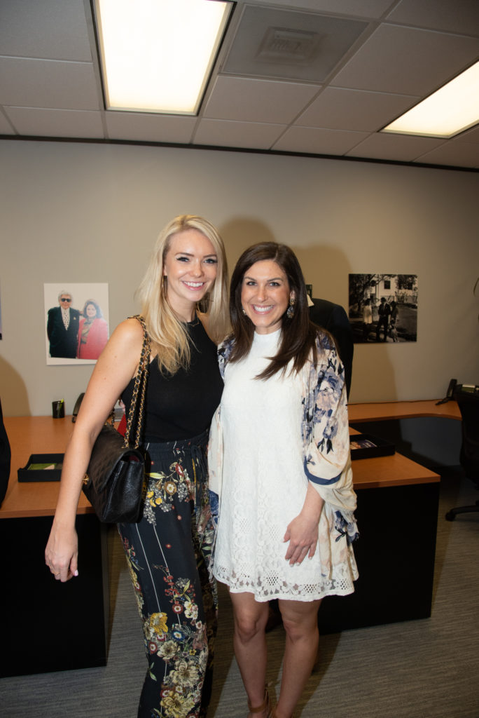 Courtney Cook, Morgan Strawser at the Beth Wolff Realtors 40th anniversary party. (Photo by Alexander's Fine Portrait Design)