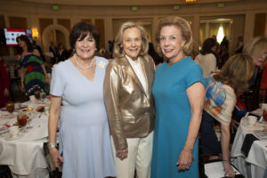 Cynthia Allshouse, Anne Duncan, Elise Joseph at the Salvation Army Reflections on Style luncheon at River Oaks Country Club. (Photo by Jenny Antill)