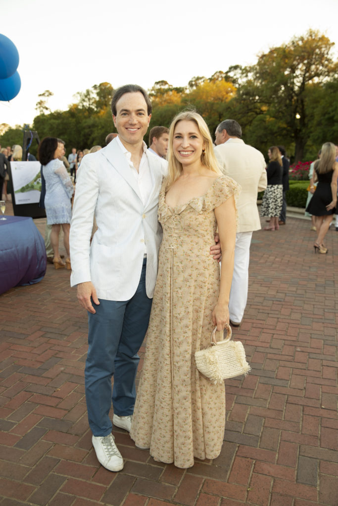 Danny & Isabel David at the Hermann Park Conservancy Evening in the Park. (Photo by Jenny Antill Clifton)