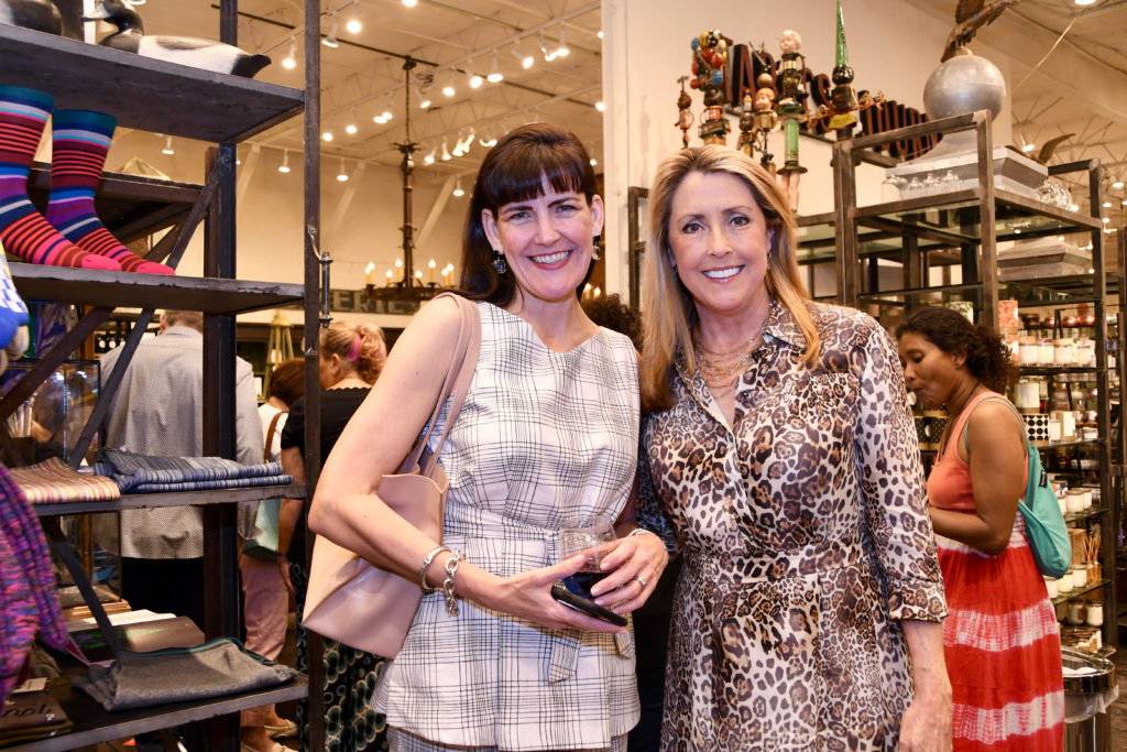 Debbie Hartstern, Melissa McAnelly at the American Heart Association Shop with Heart Card launch. (Photo by Alejandro Montoya)