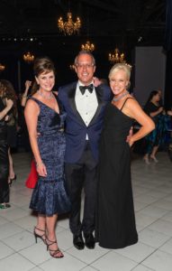 Dixie Sullivan DeLuca, Mark Sulivan, Lizzie Sullivan at the Joe Niekro Foundation Knuckle Ball. (Photo by Nikki Rosenberg)