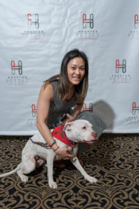 Evelyn Shu and K9 Angels Adoptable Dog, Nala (Photo by Kathlyn Dragna Photography)