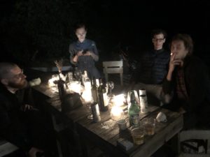 Evenings at Villa Lena possessed a communal vibe. (Photo by Bradley Kerl)