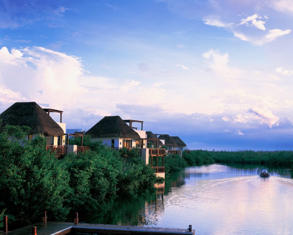 Each hotel offers private casitas and villas for an intimate experience (Photo Courtesy of Mayakoba) 