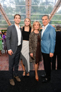 From left to right- Alex and Kira Borlenghi, Cathy and Giorgio Borlenghi (Photo by Daniel Ortiz)