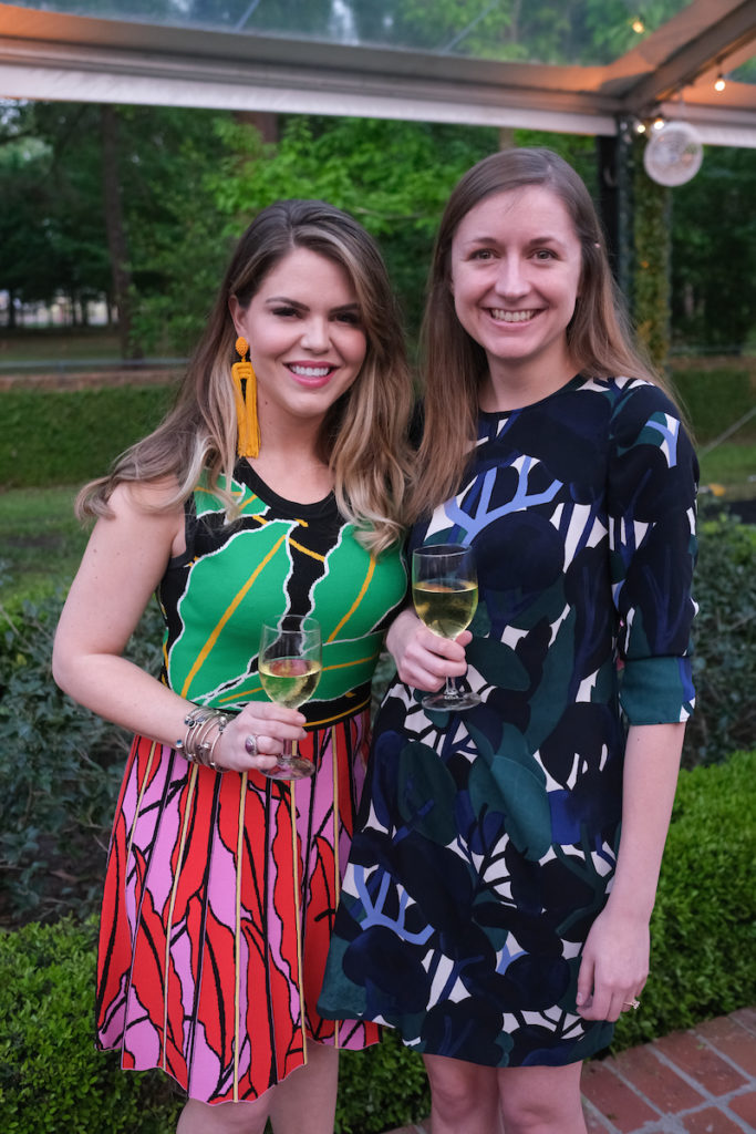 Allison Fuller, Kristina Meyer at the Trees for Houston Root Ball.  (Photo by Daniel Ortiz)
