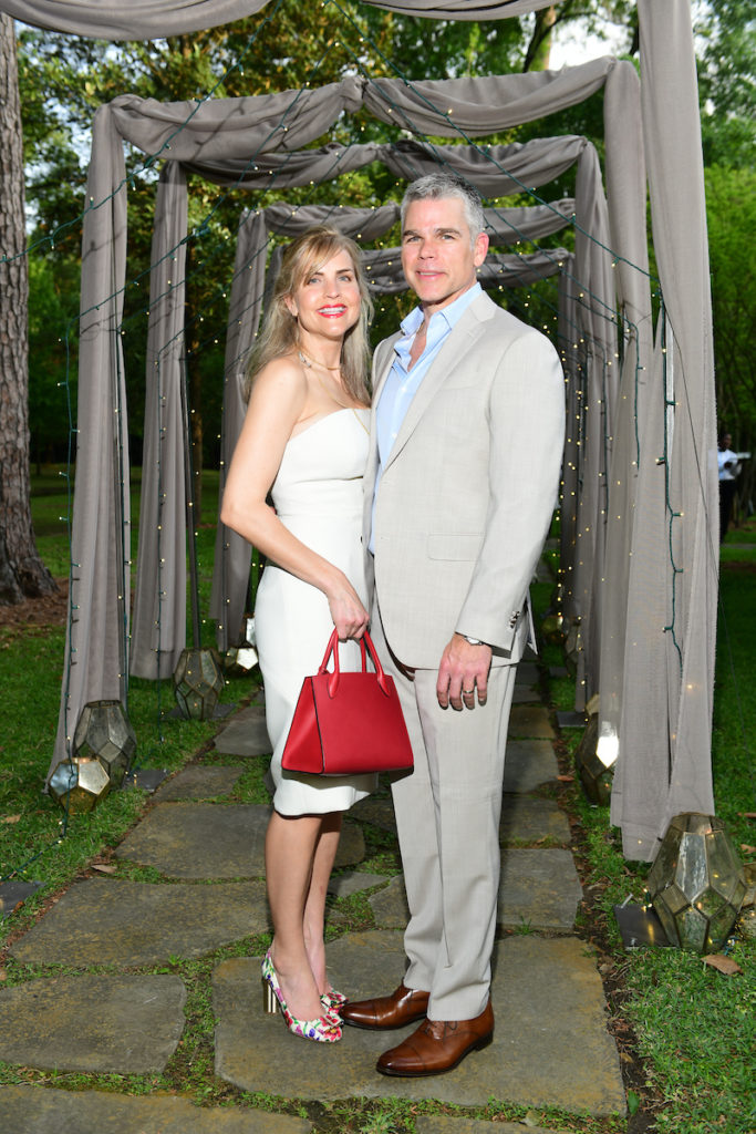 Joanie & John Kirksey at the Trees for Houston Root Ball.  (Photo by Daniel Ortiz)