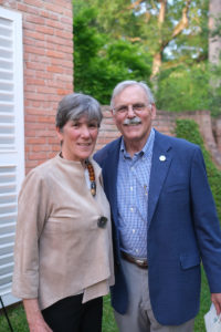 From left to right- Kathy and Bill Van Wie (Photo by Daniel Ortiz)