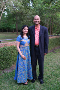 From left to right- Laxmi and Ramesh Gunda (Photo by Daniel Ortiz)