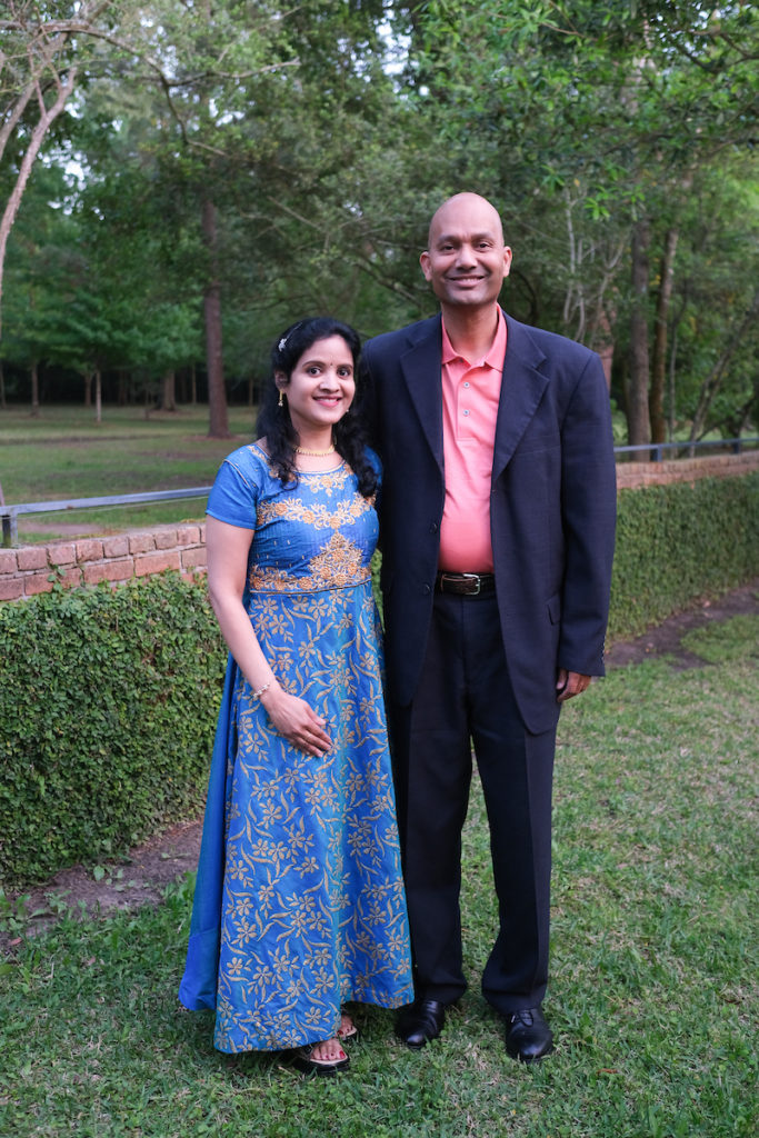 Laxmi & Ramesh Gunda at the Trees for Houston Root Ball.  (Photo by Daniel Ortiz)