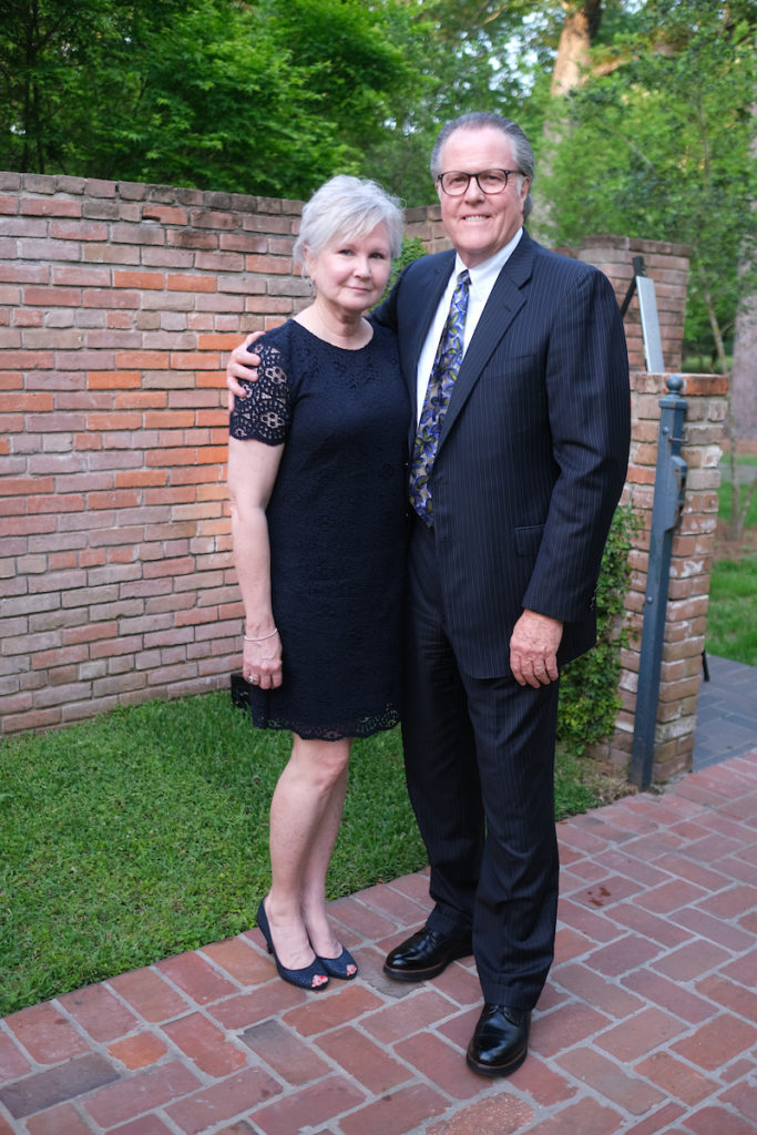 Pam & John Breeding at the Trees for Houston Root Ball.  (Photo by Daniel Ortiz)