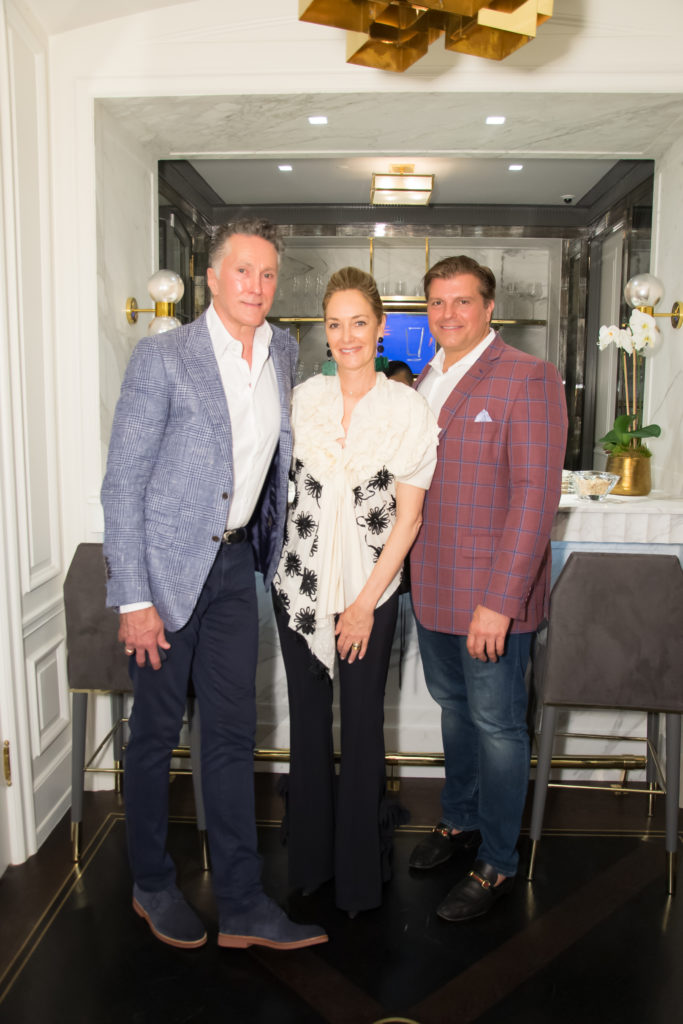 Greg Fourticq, Renee Carie, John Cone (Photo by Emile Browne)