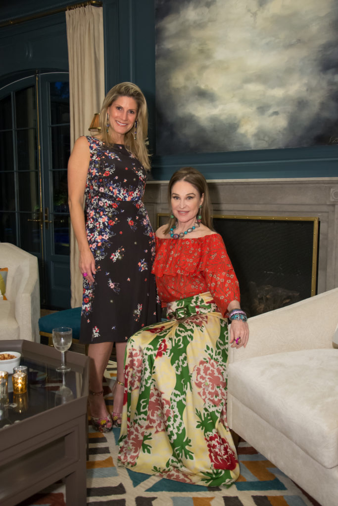 Greggory Burk with Becca Cason Thrash at the Delfina Delettrez Fendi party in 2019. (Photo by Emile Browne)