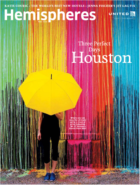 United Airlines gives Mr. D some love. 