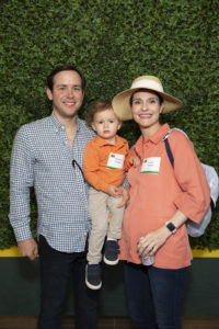 Laura & Michael Pipkin and son Michael at Minute Maid Park during the Texas Children’s Hospital Family Fun Day. (Photo by Jenny Antill Clifton)